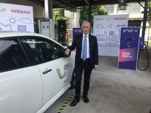 Bruno Mattucci Nissan Leaf vehicle to grid