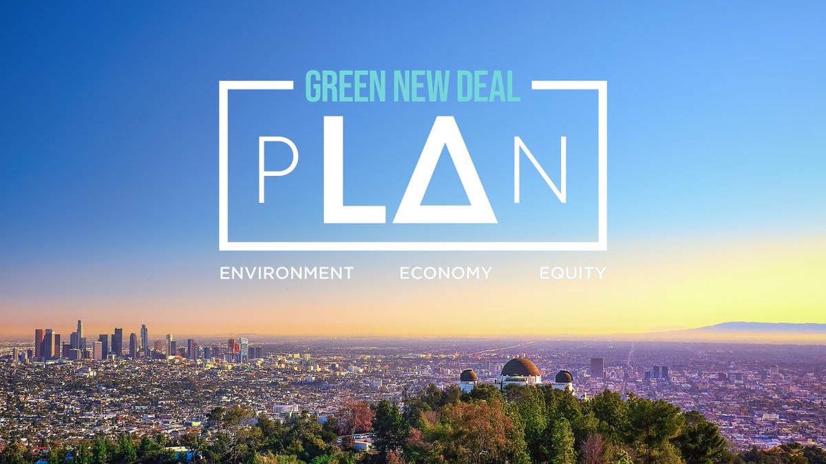 Los Angeles Green New Deal plan