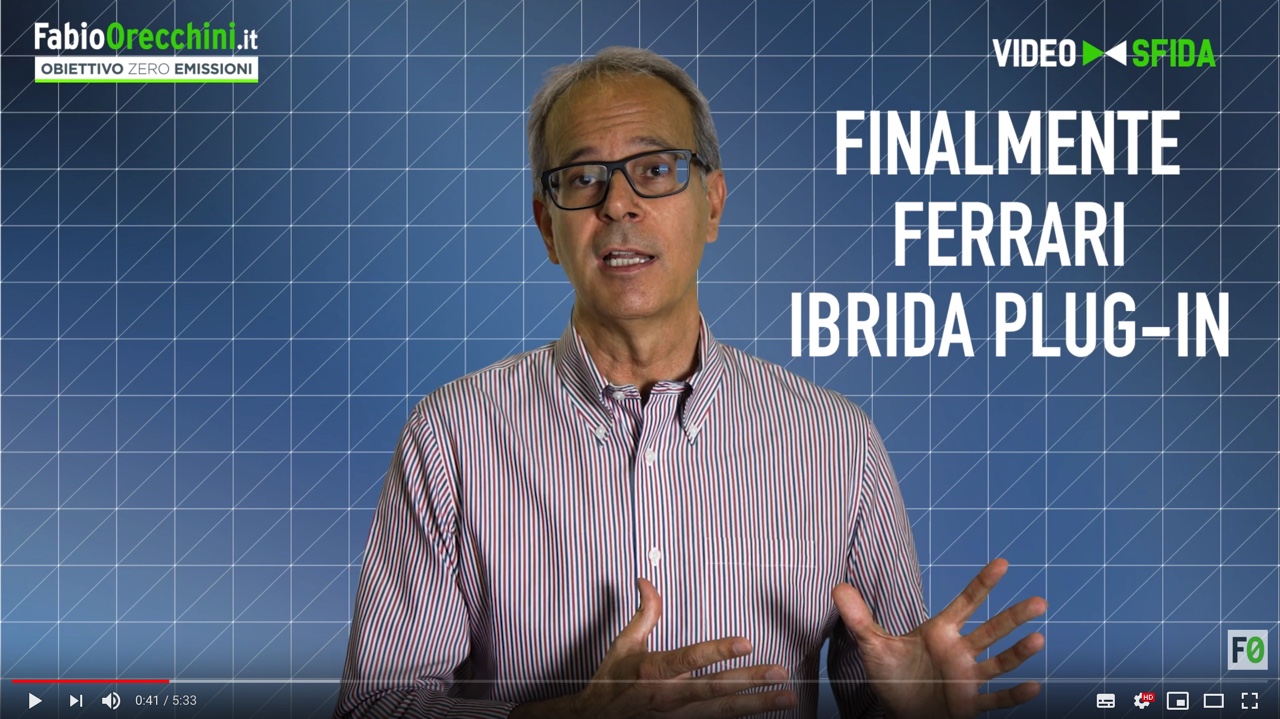 Video sfida Ferrari SF90 Stradale ibrida plug-in