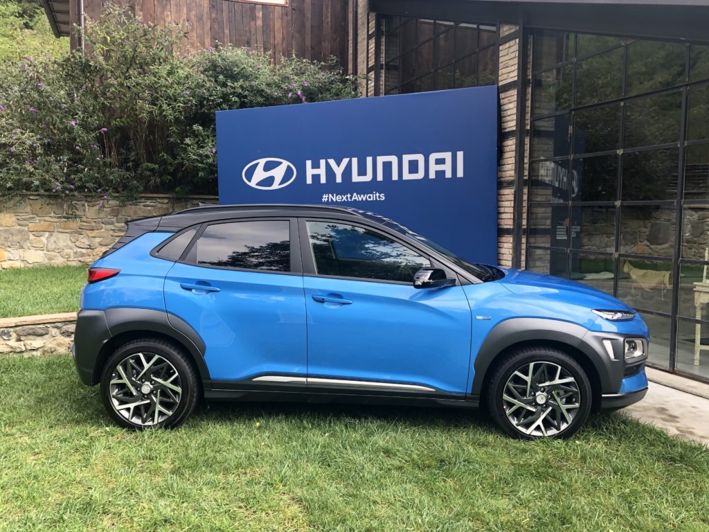 Hyundai Kona Hybridvista laterale