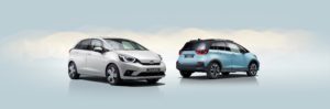 Honda Jazz primo piano e Honda Jazz Crosstar