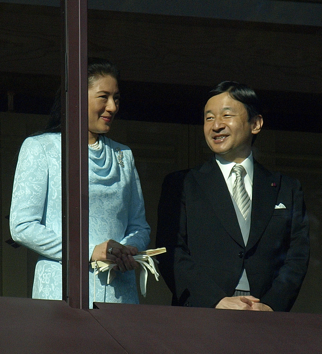 Imperatore Giappone Naruhito e consorte Masako