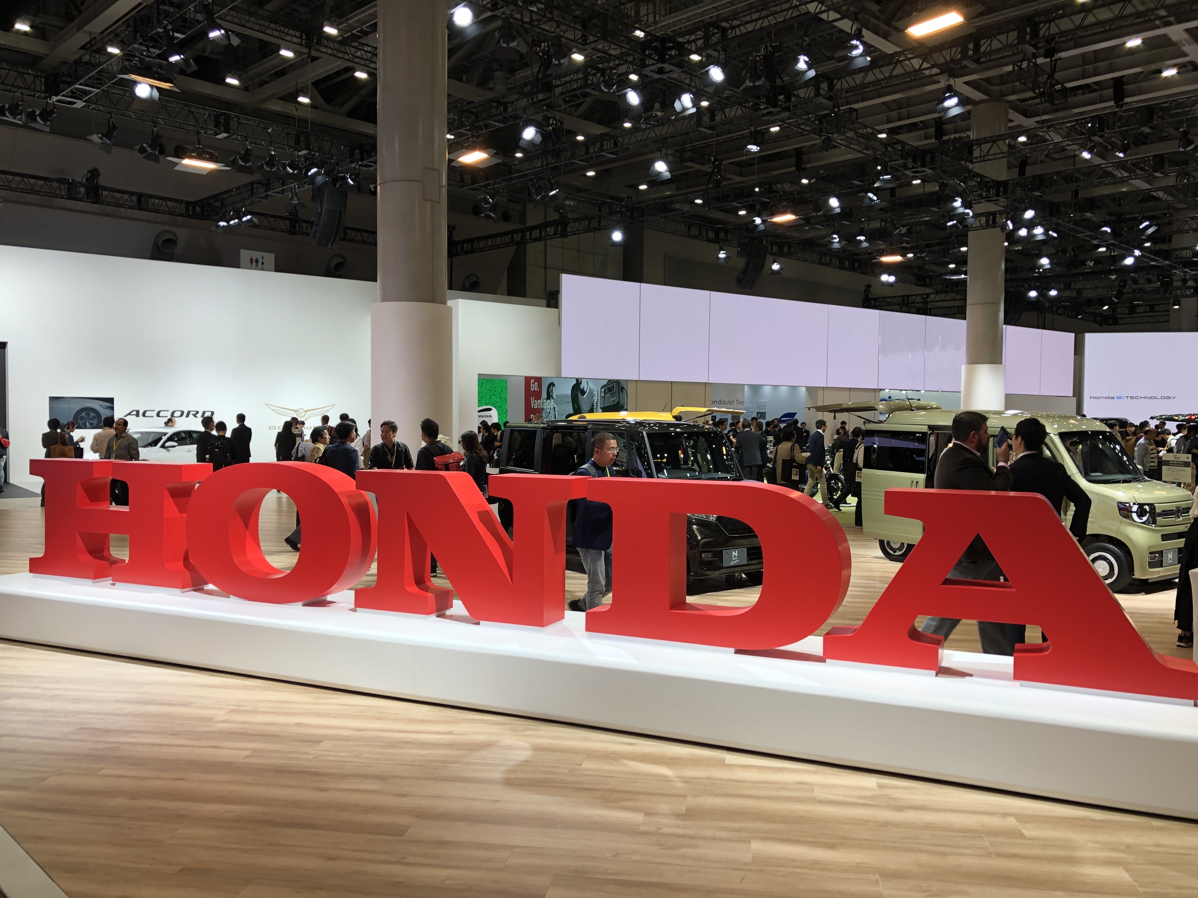 Logo gigante Honda Tokyo Motorshow 2019