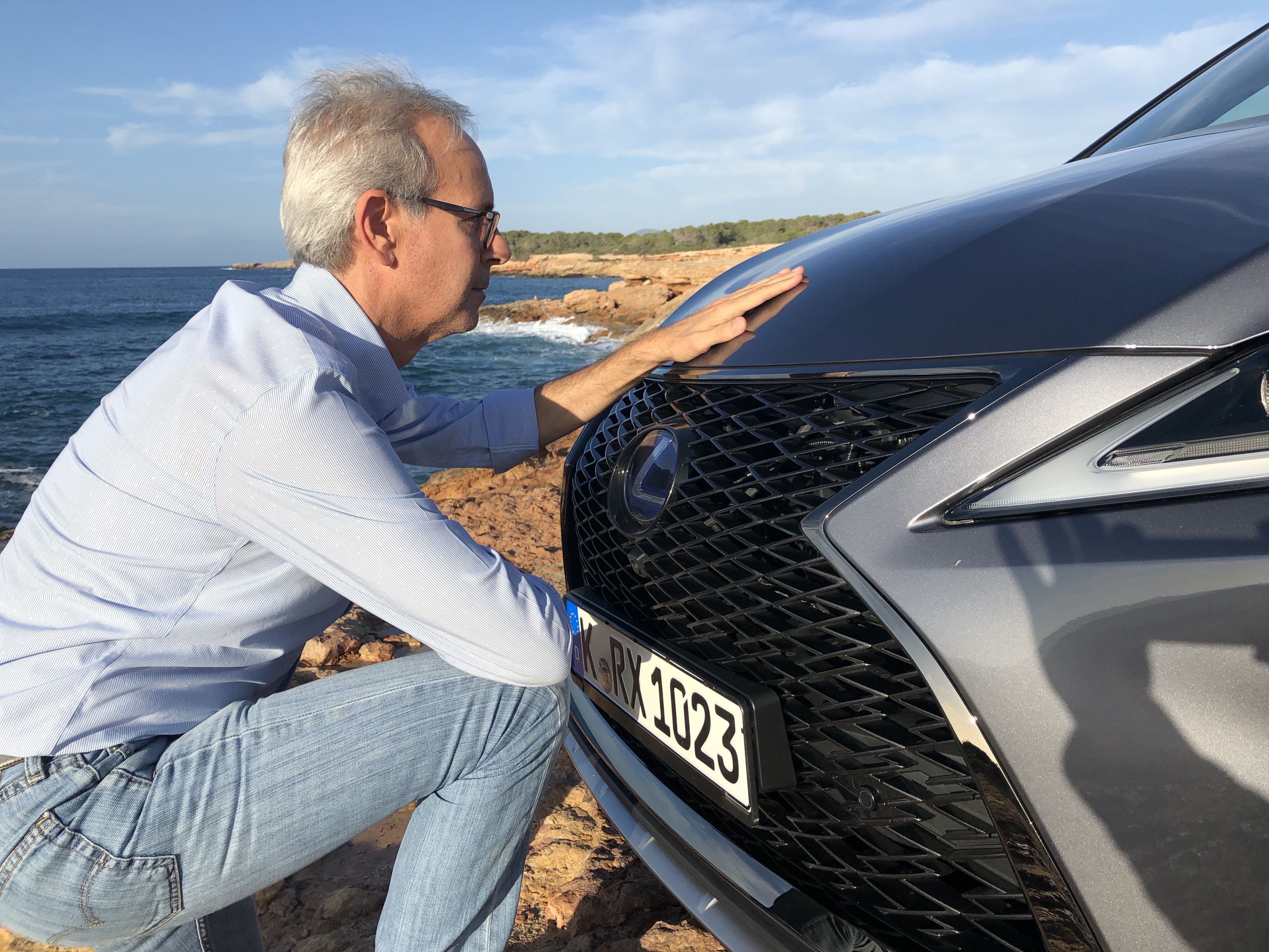 immagine faccia a faccia Lexus Rx Hybrid 2020