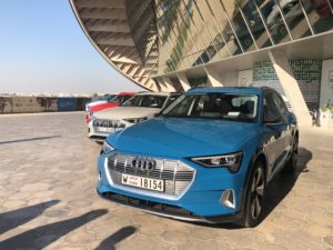 Audi e-tron a Masdar city 2018