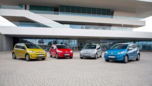 Volkswagen e-up! 2030 vari colori avanti