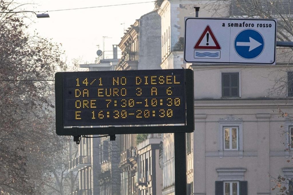 Blocco diesel euro 6 Roma