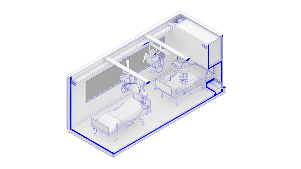 Interno container sistema CURA