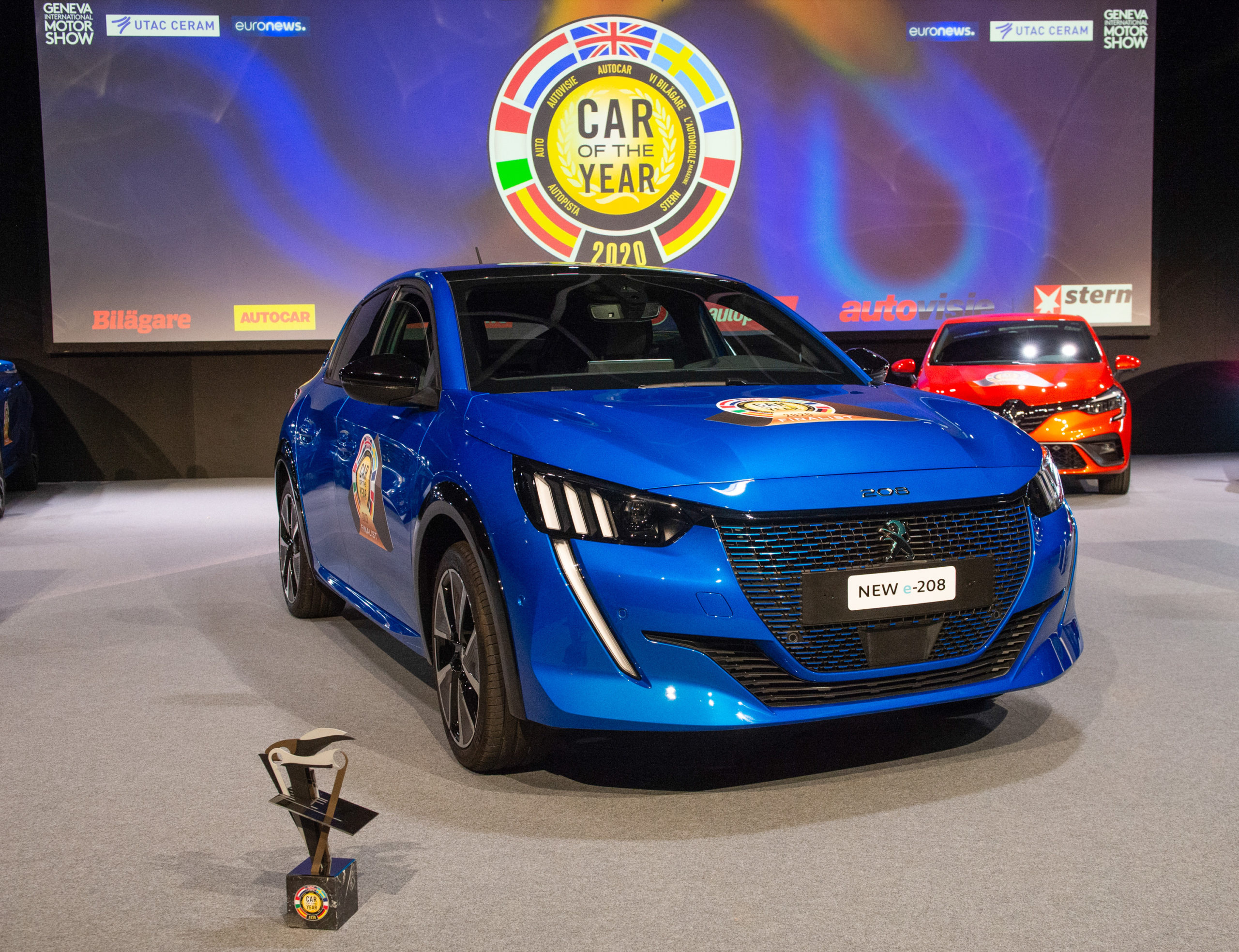 Car of the year 2020 Peugeot 208