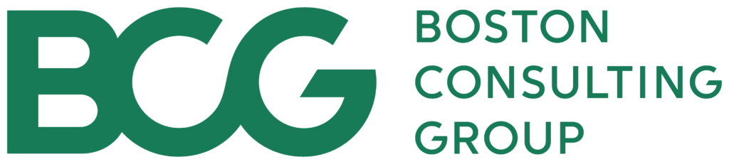 Boston consulting group logo con scritta