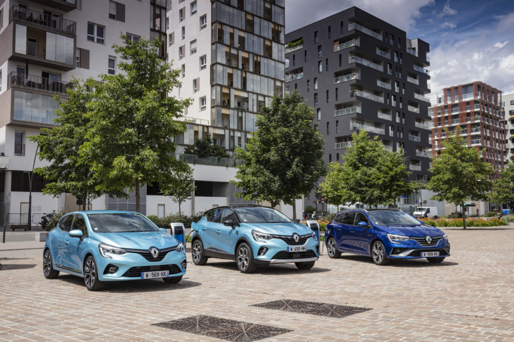 Renault Clio, Captur e Mégane E-Tech