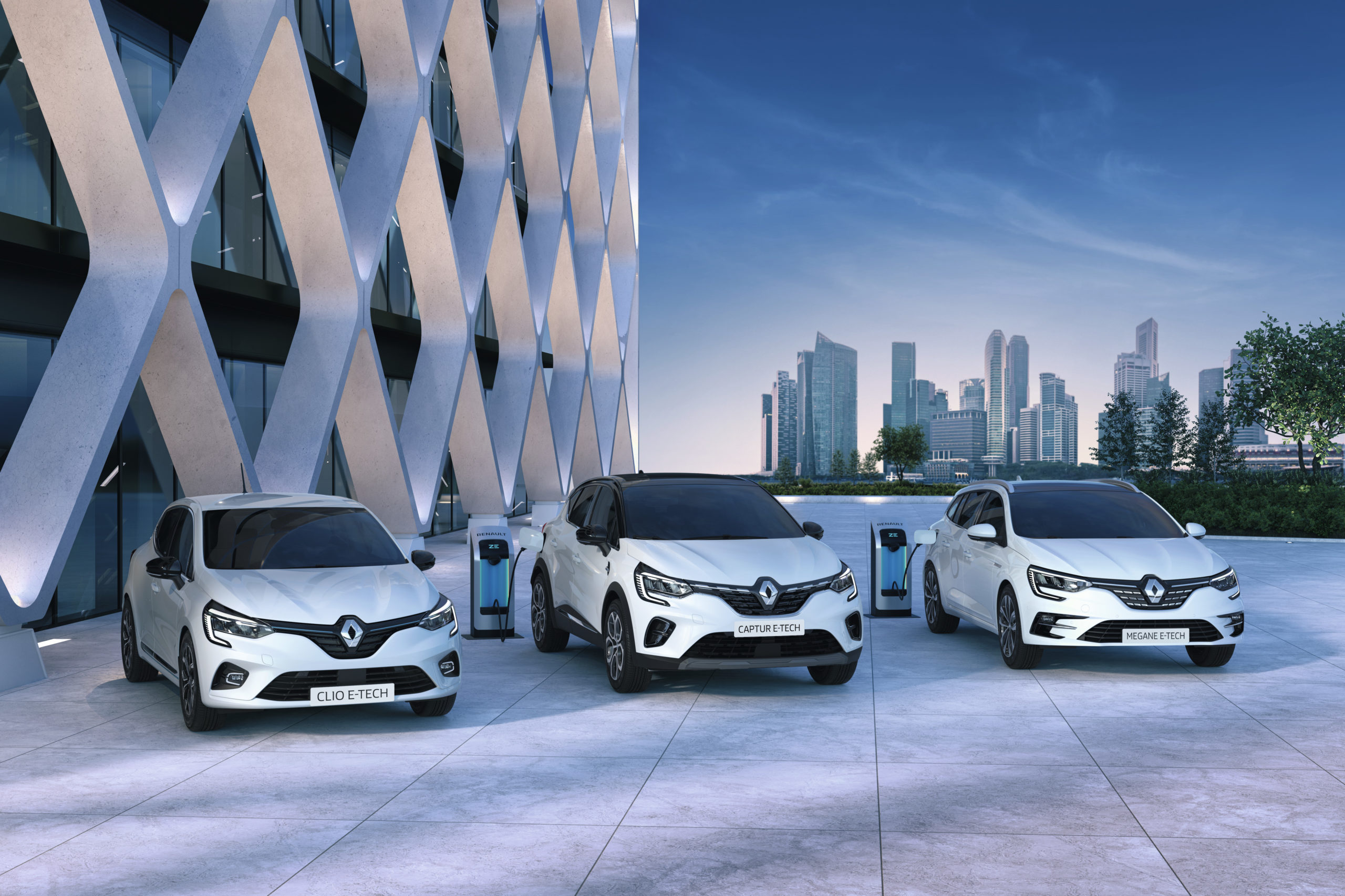 Renault Clio, Captur e Mégane E-Tech