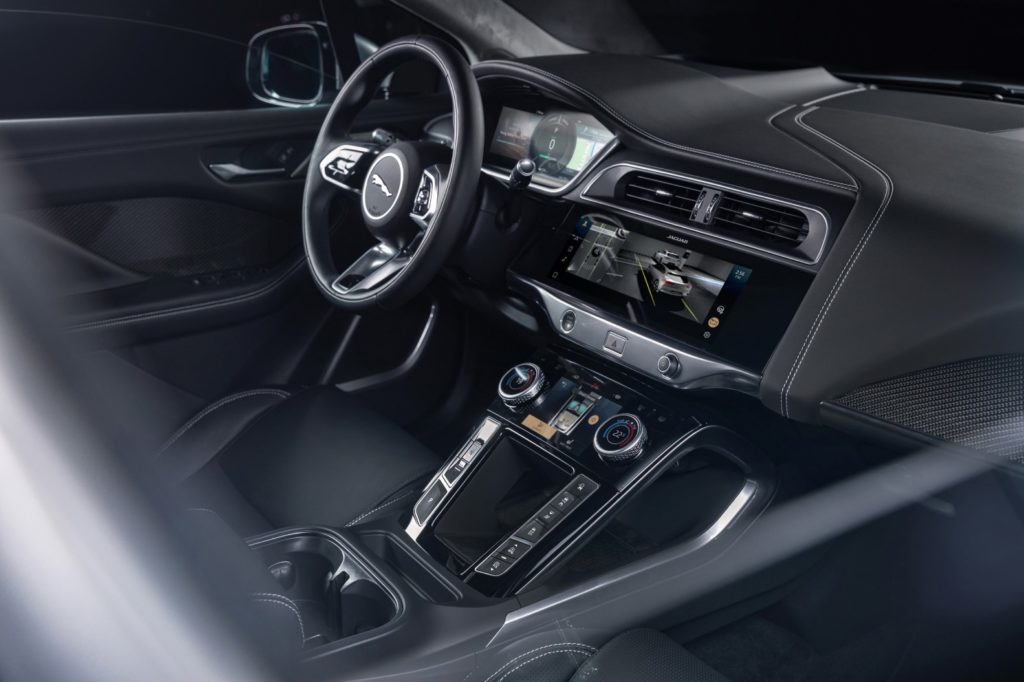 Interno nuova Jaguar I-Pace