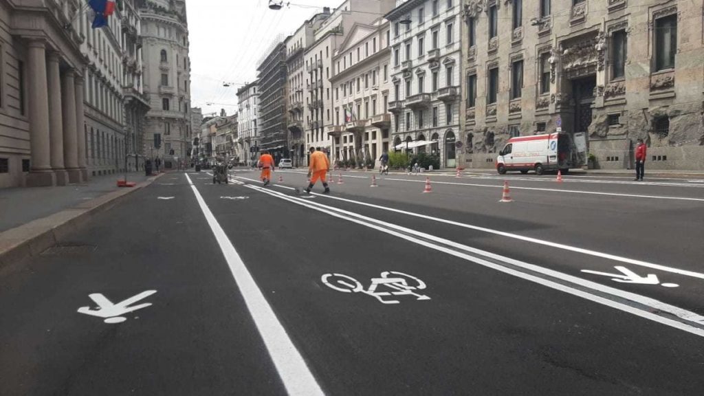 Ciclabile e pedonale Milano