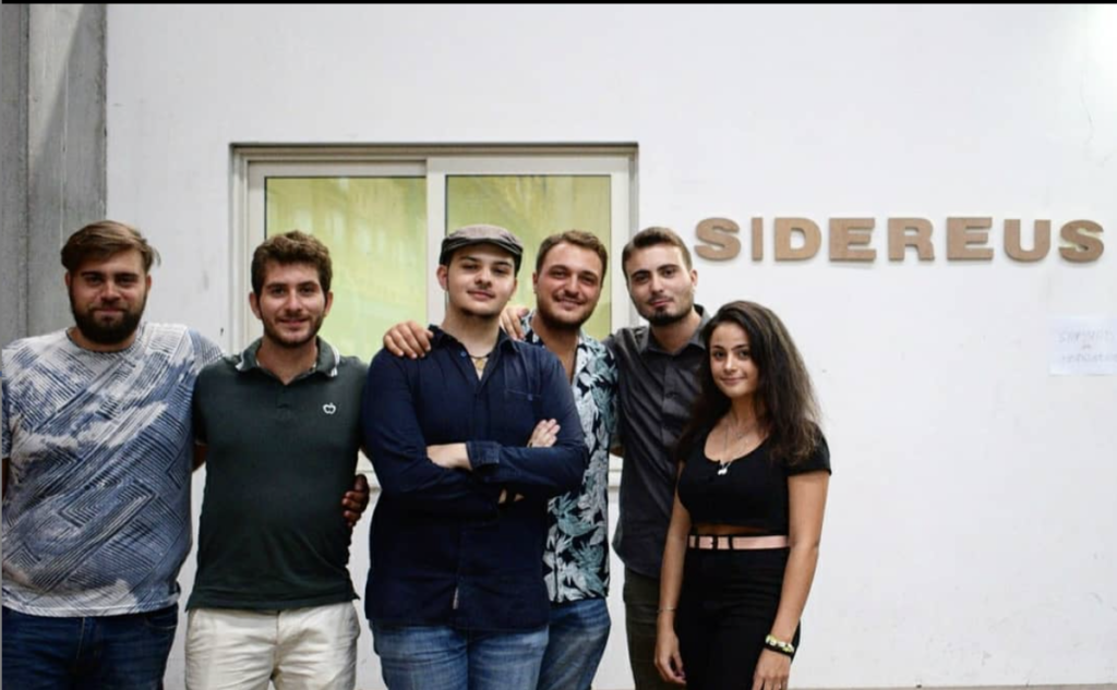 Mattia Barbarossa e team Sidereus