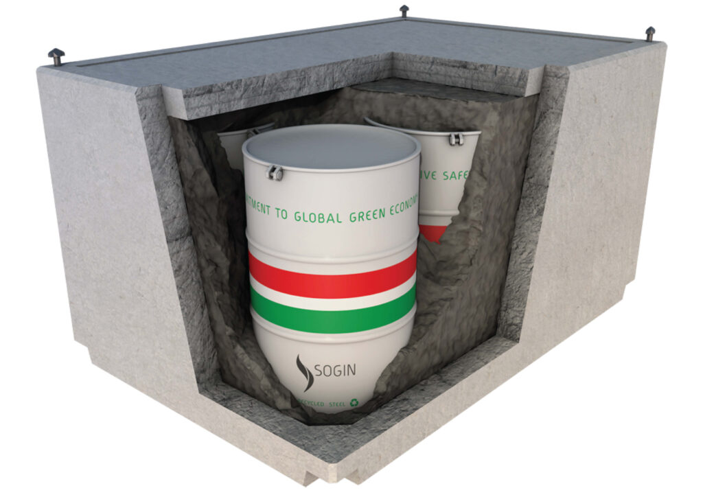 Deposito rifiuti nucleari seconda barriera