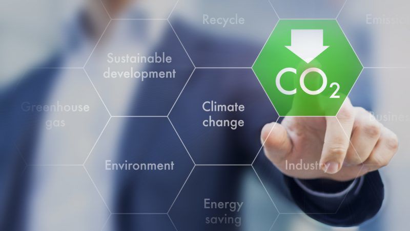 Neutralità climatica CO2 esagoni