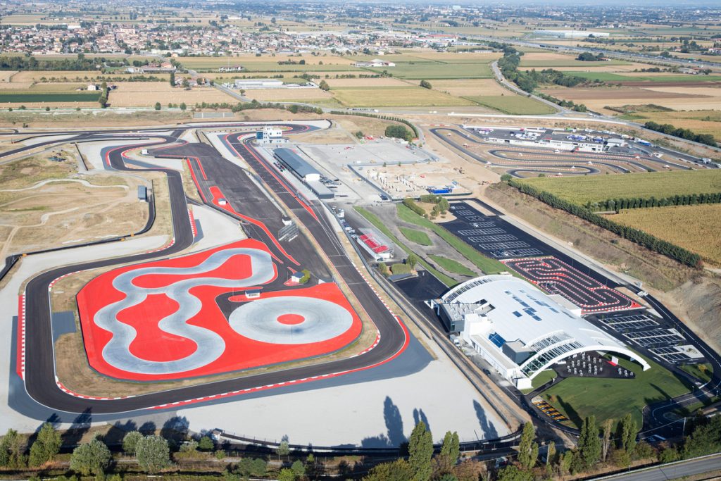 Porsche Center Franciacorta dall'alto inaugurazione