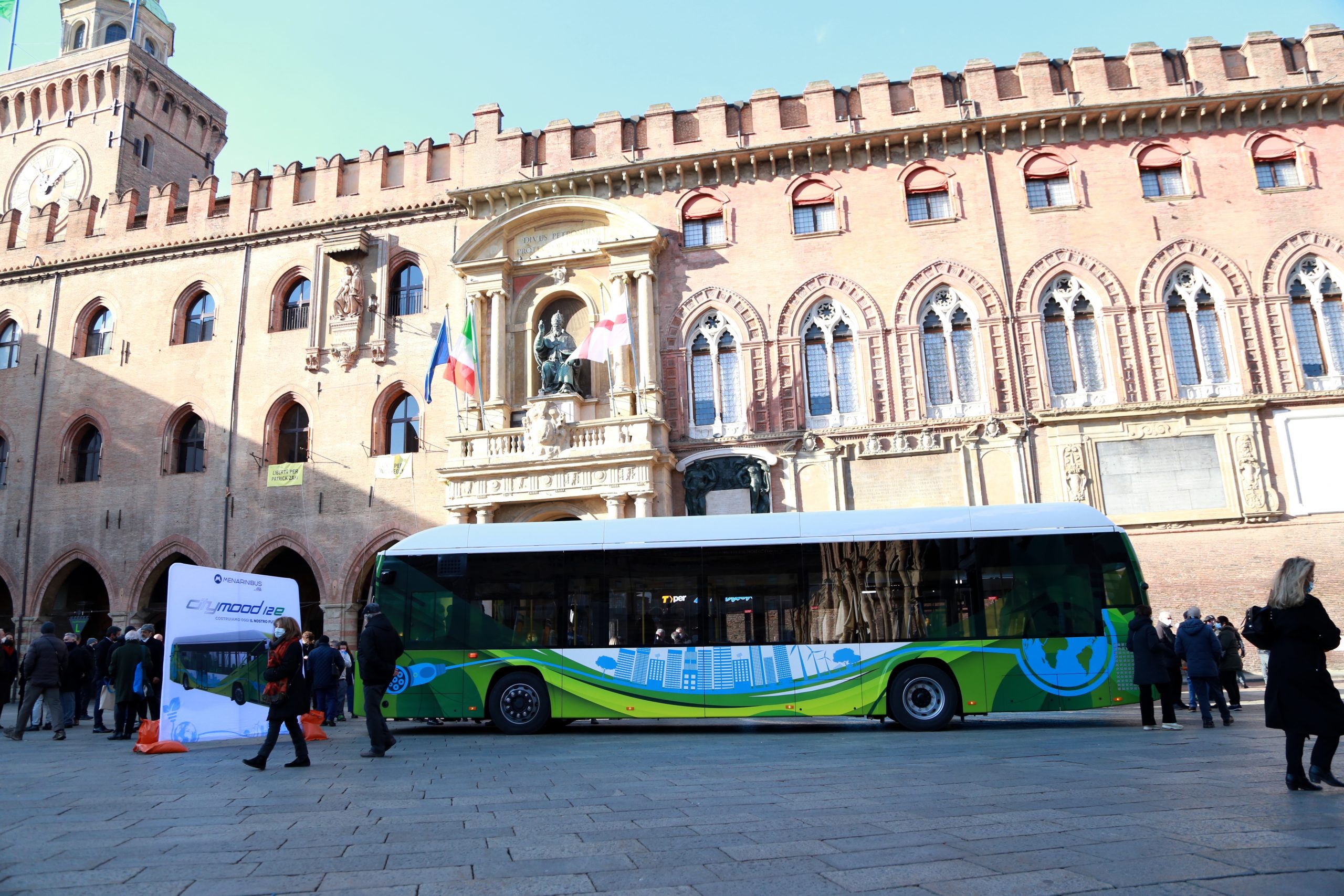 Bus elettrico Menarinibus Citymood 12e Bologna