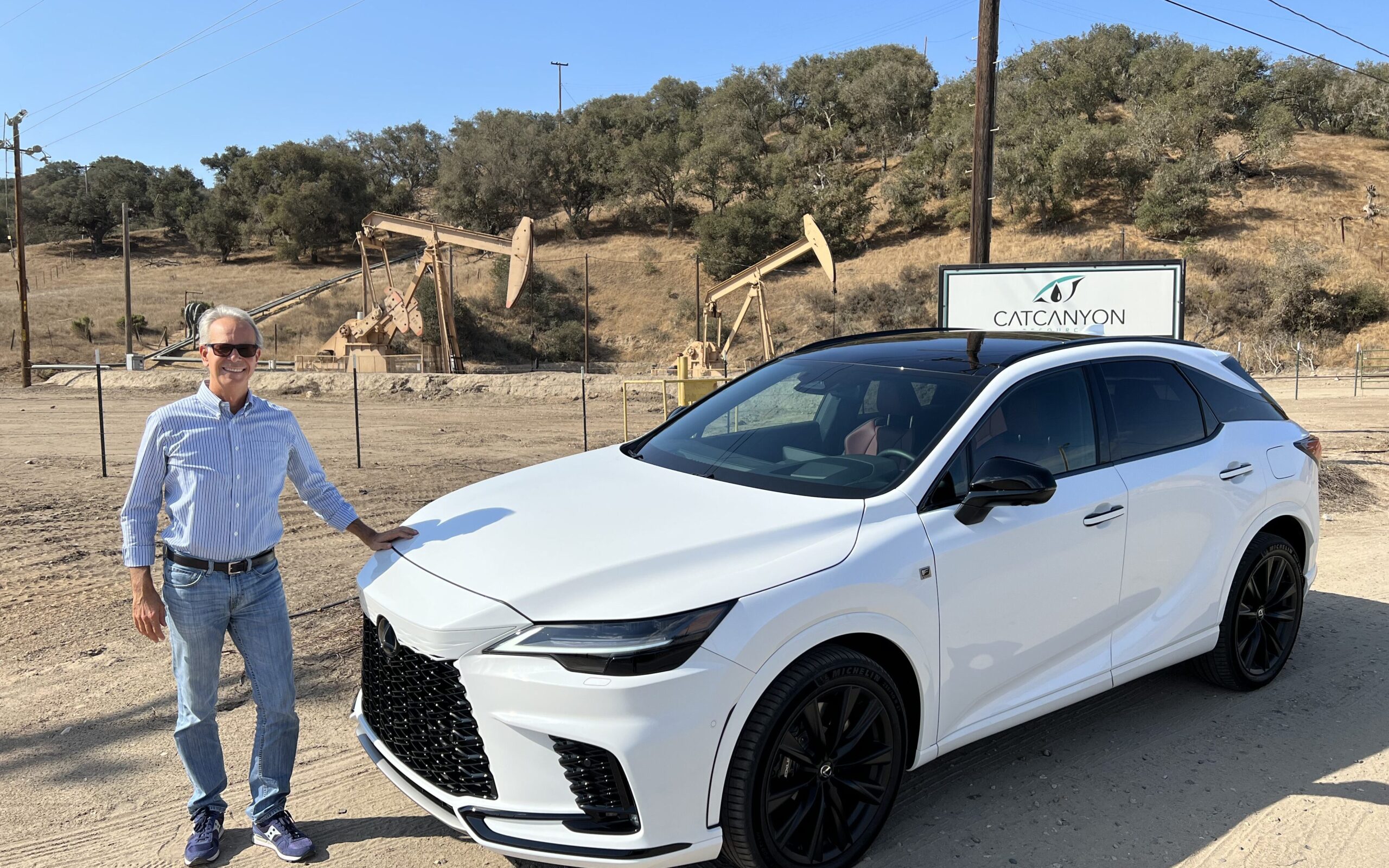 Fabio Orecchini con Lexus Rx 500h