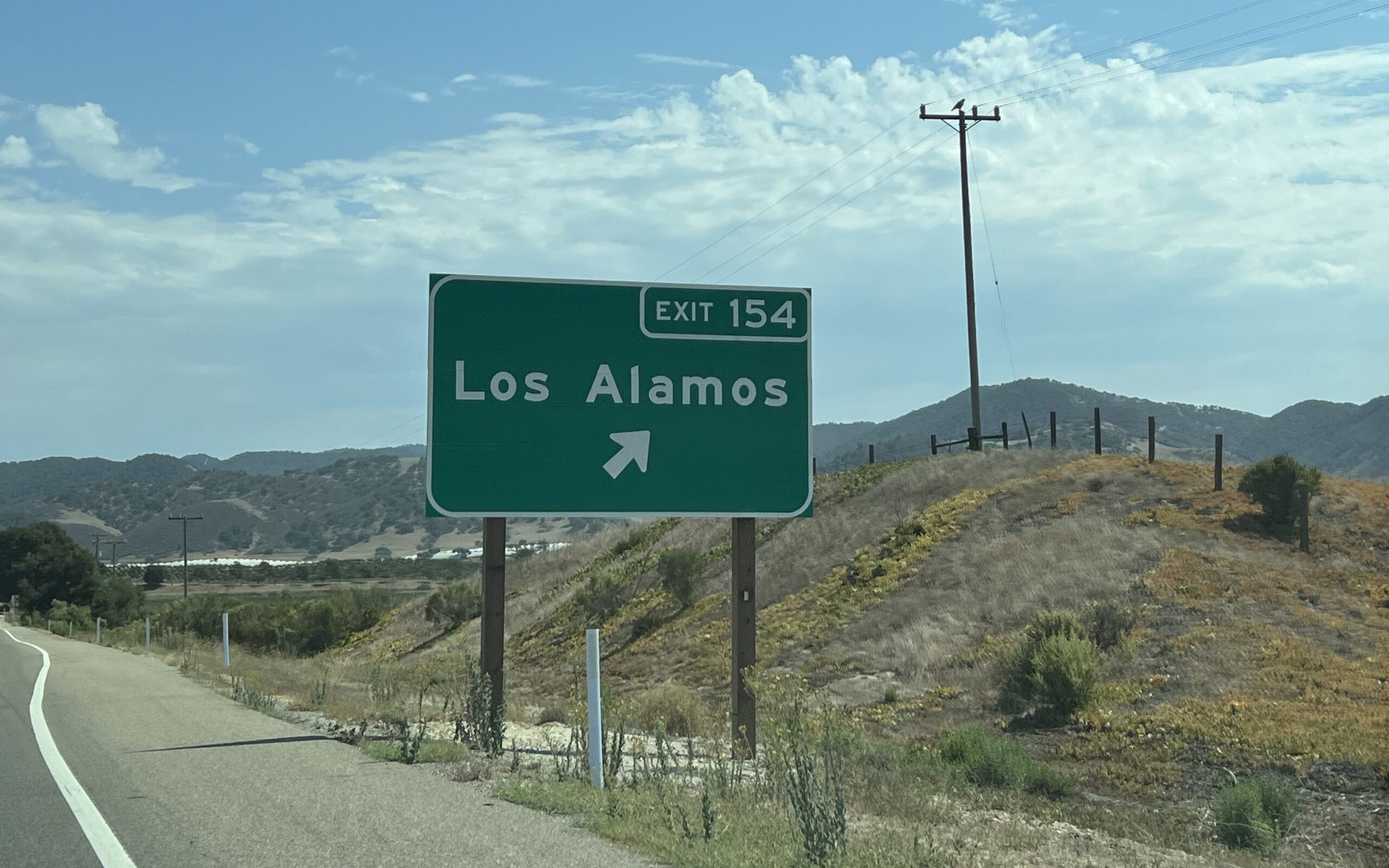 Strade California Los Alamos