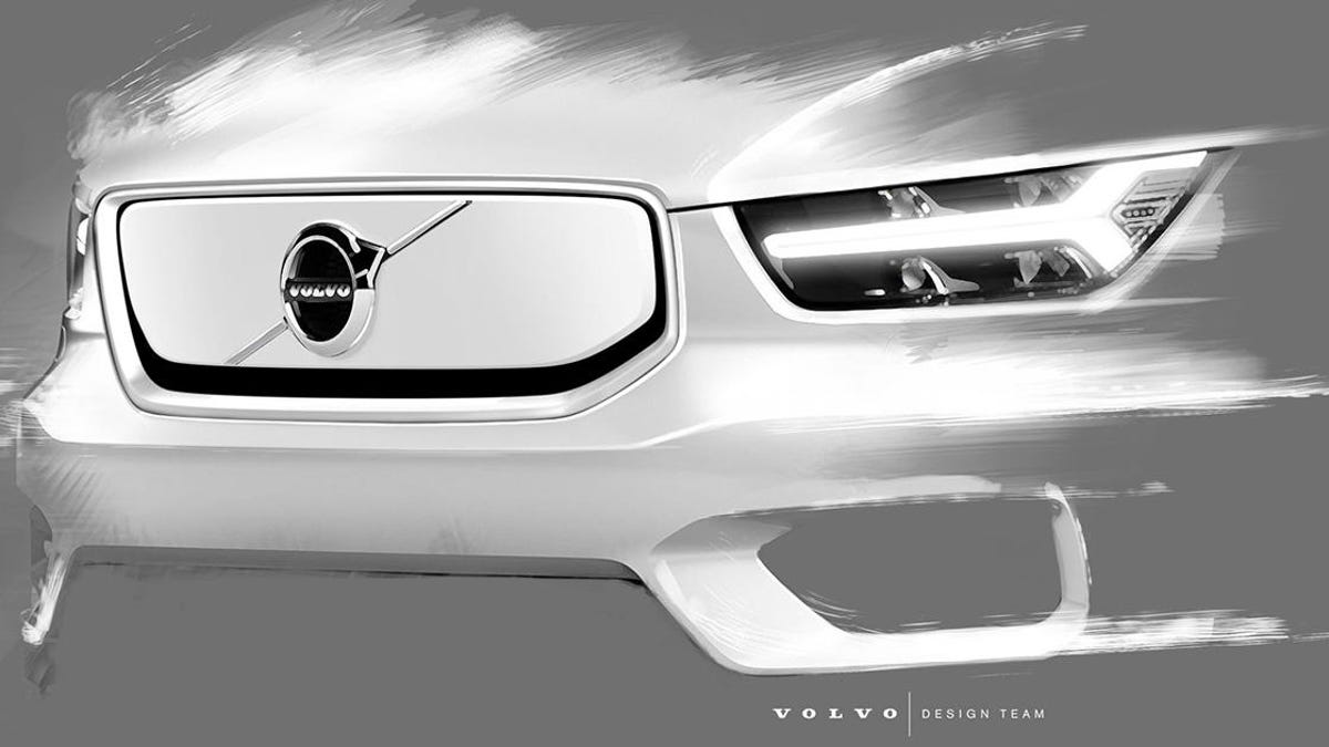 Volvo logo deign futuro