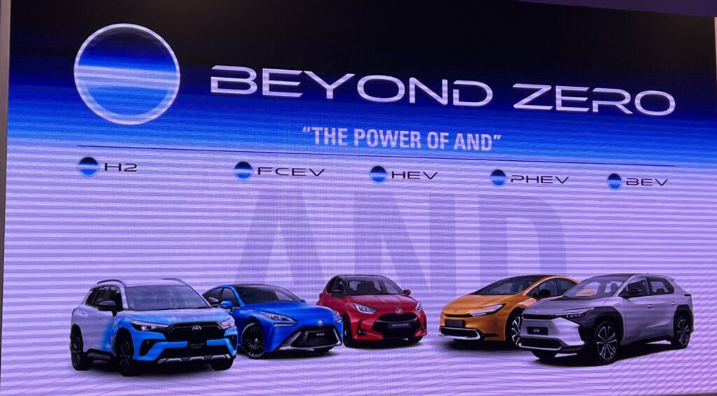 Toyota approccio multi-tecnologico power of and