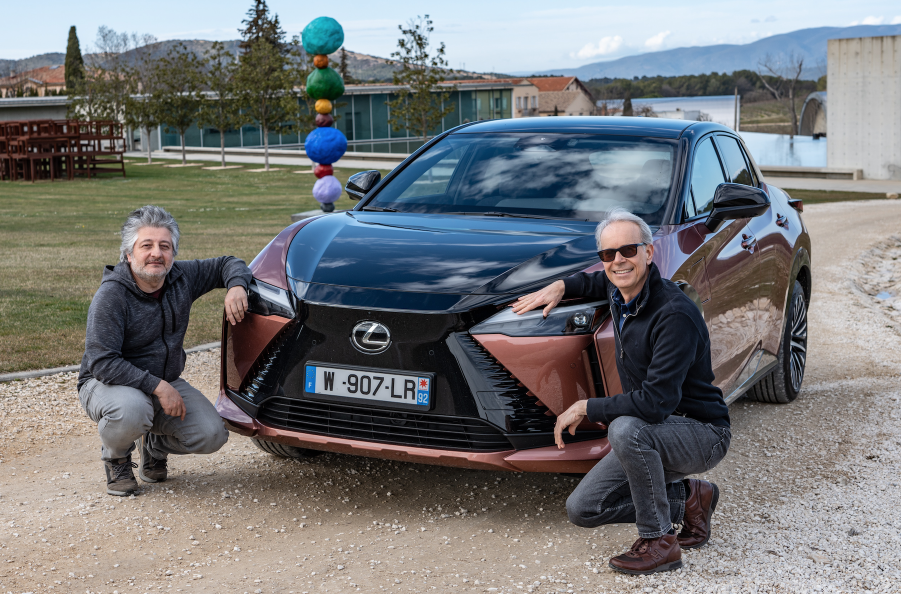 Lexus RZ 450e doppia prova