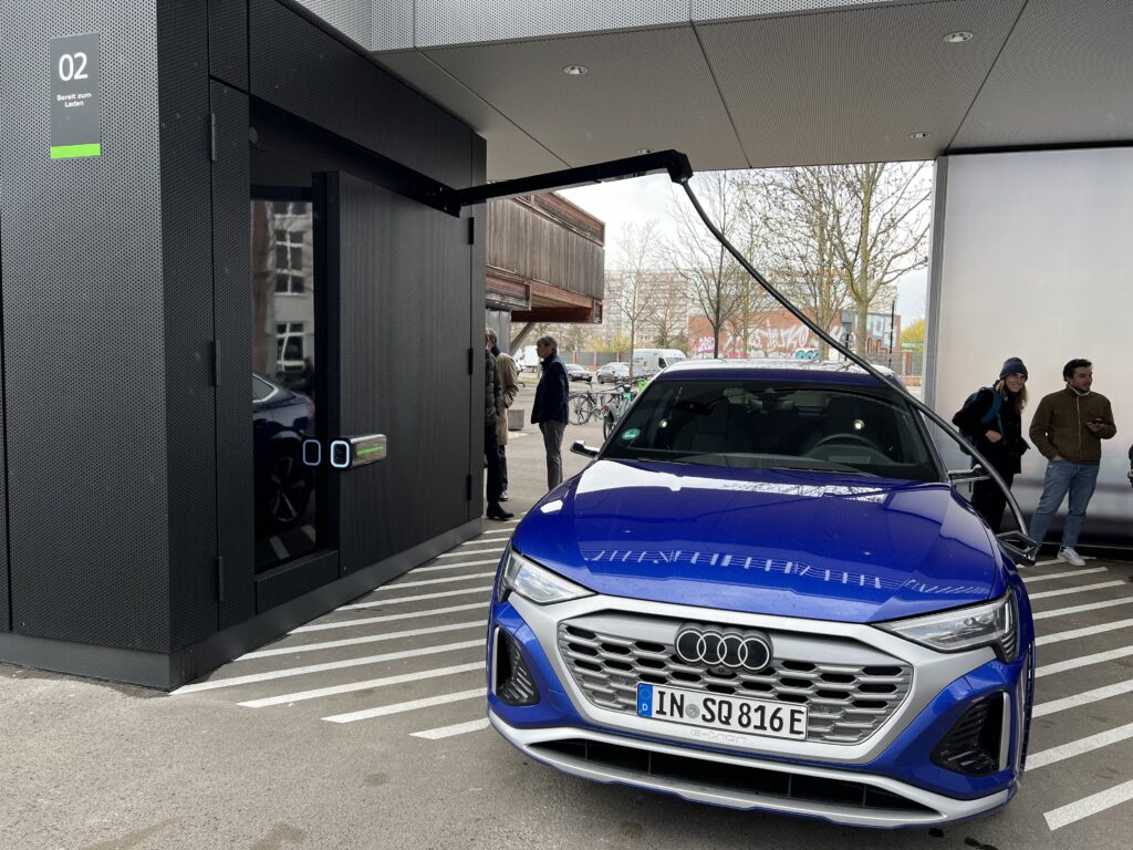 Ricarica Audi Charging Hub
