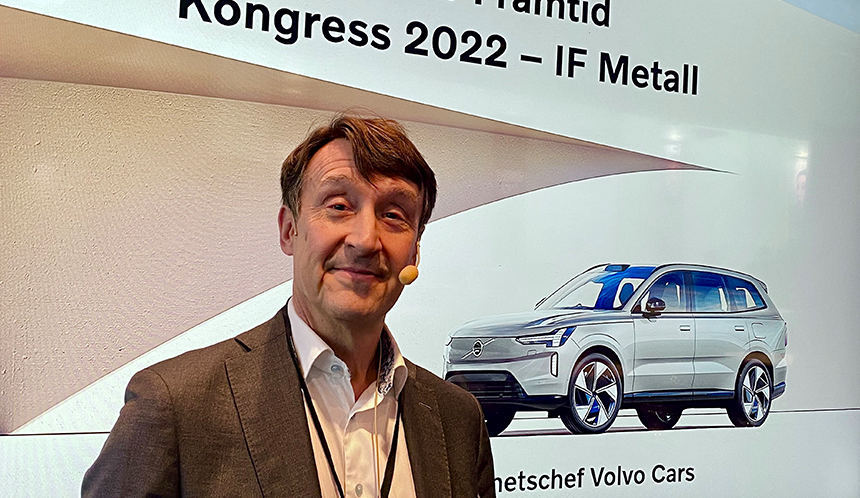 Anders Kärrberg Volvo riciclo materiali