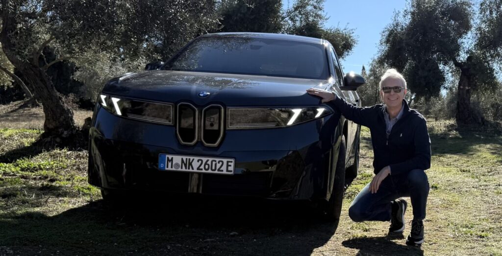 Bmw iX3 Fabio Orecchini prova su strada