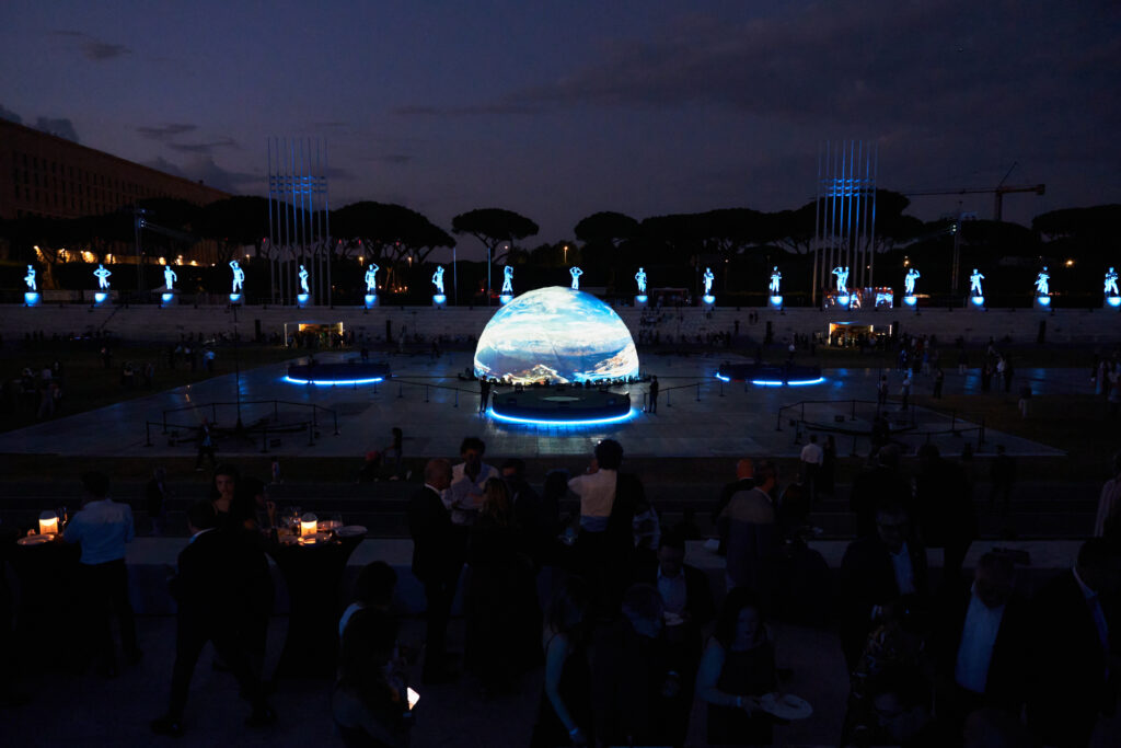 Panoramica stadio dei marmi volvo ex60