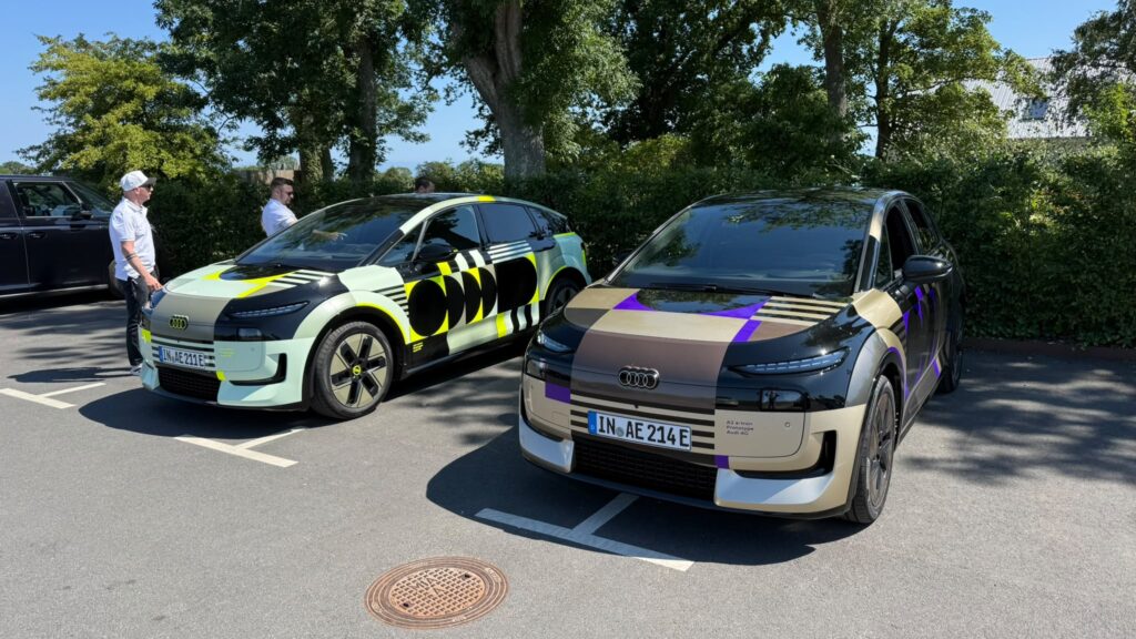 Audi A2 prototipi diverso colore