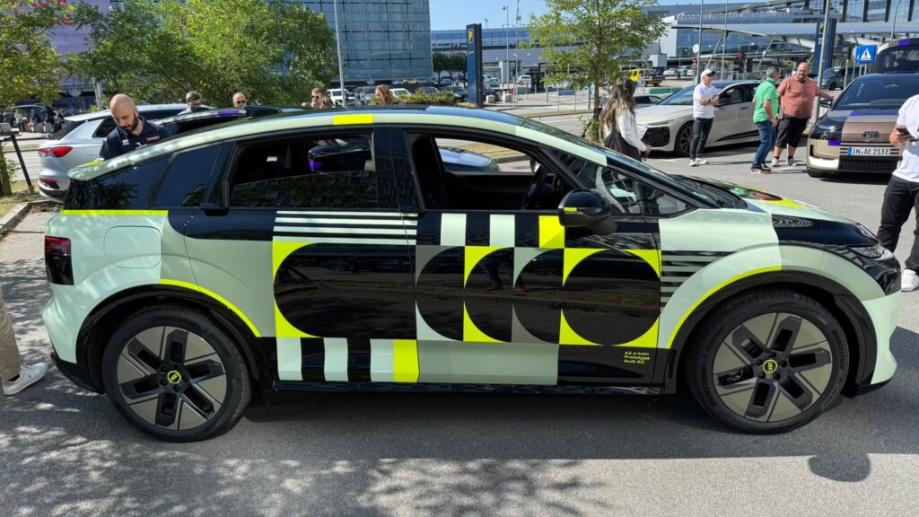 Audi A2 prototipo profilo